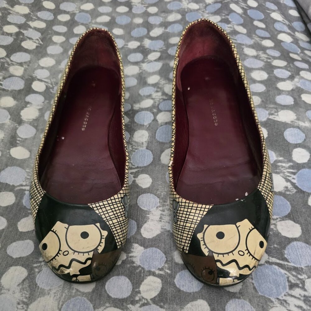 Marc By Marc Jacobs Miss Marc Ballet Flats size 39 Girl & the Mouse